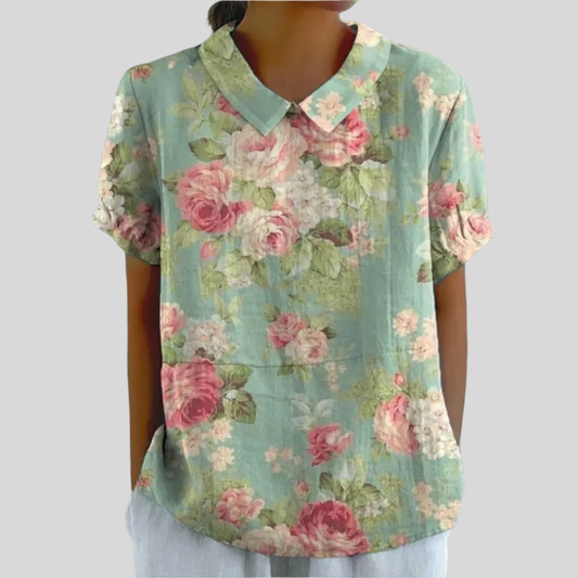 Top Floral Elegante