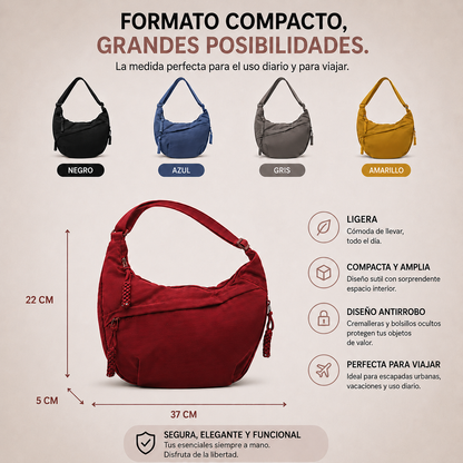 Aria | Bolso de Hombro Negro