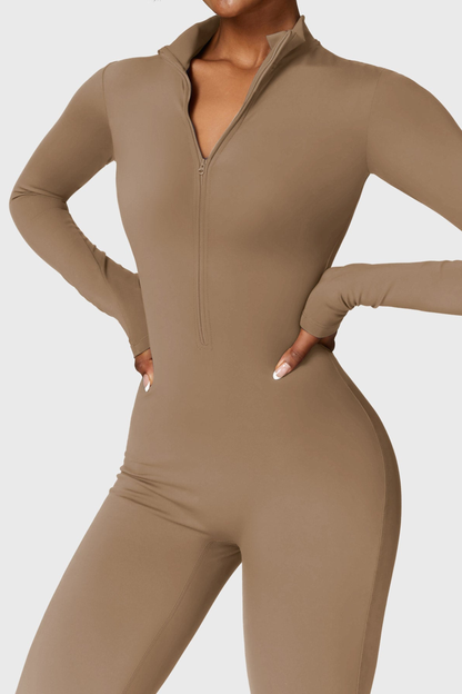 Mono con cremallera de manga larga mejorado