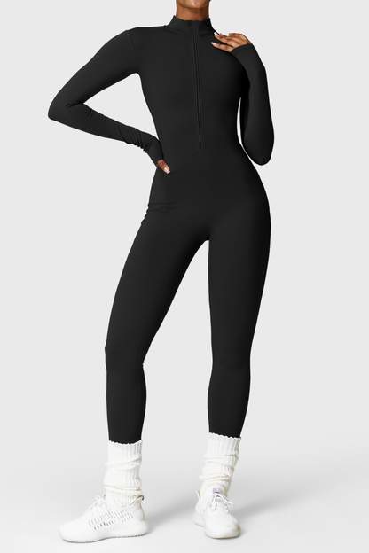 Mono con cremallera de manga larga mejorado