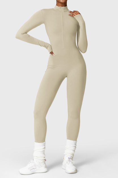 Mono con cremallera de manga larga mejorado