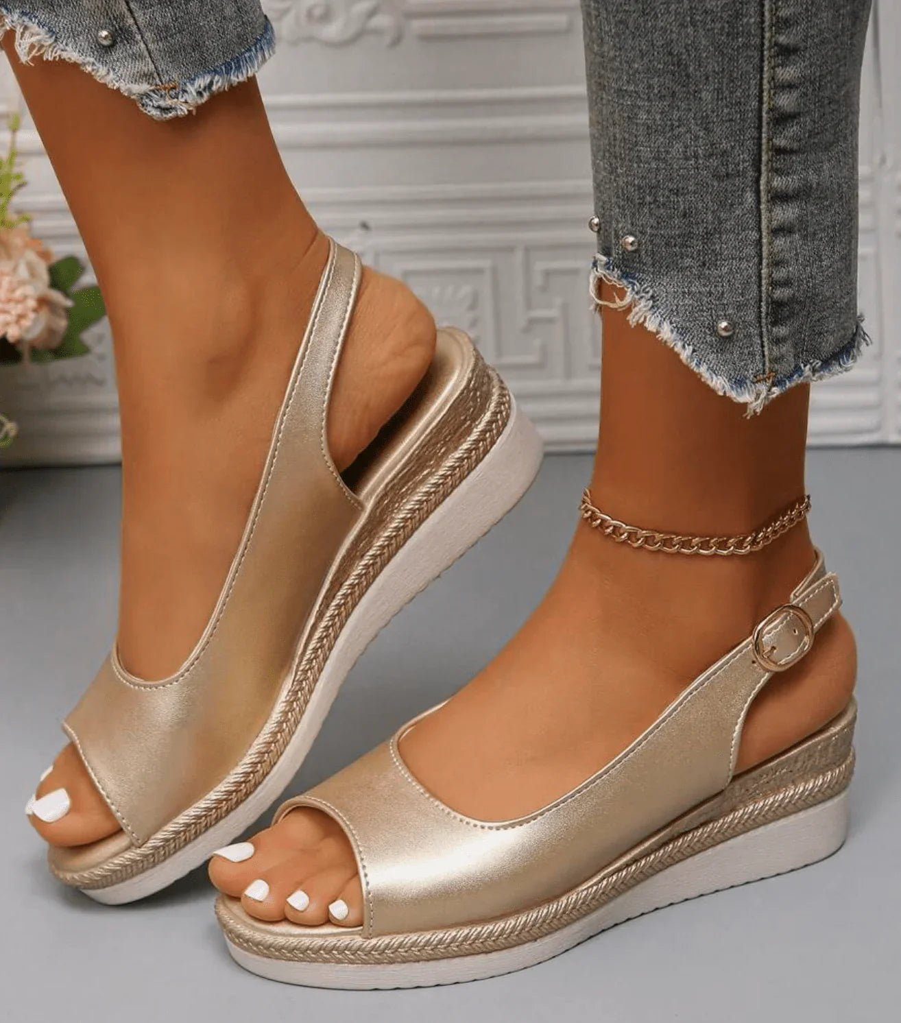 Sandalias ortopédicas cómodas para mujer