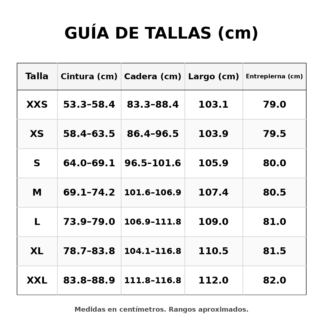 Leggings straight tiro alto