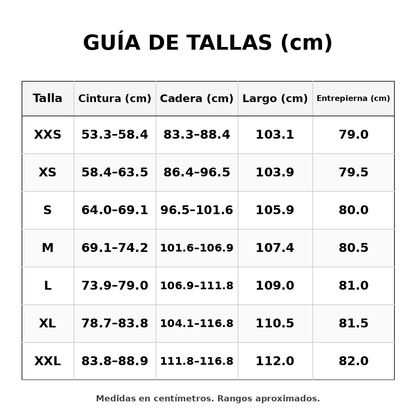 Leggings straight tiro alto